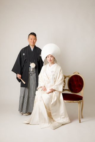 ドレス屋さんの写真館　フォトスタジオカインド_和装スタジオ撮影