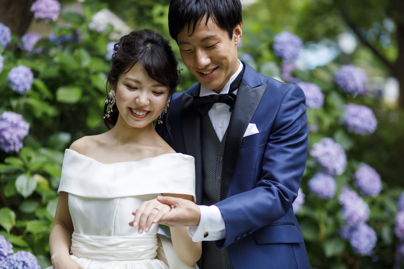 動きやすいドレスだから、遠足気分で撮影可能