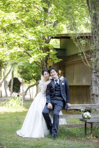 手ぶらでご来店、自然の中でドレス撮影を、和装でスタジオ撮影が叶います!