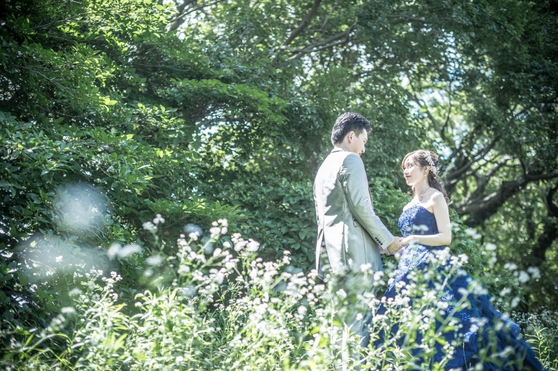 自然に囲まれて