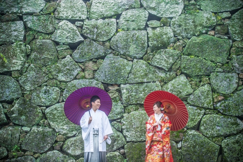 たくさんの衣装を着て