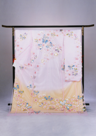 ピンクオーガンジー