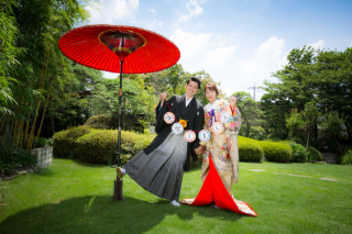 ドラマのワンシーンのような和洋ウエディング♪