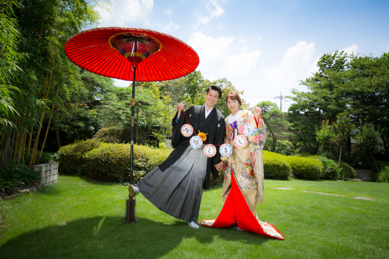 ドラマのワンシーンのような和洋ウエディング♪