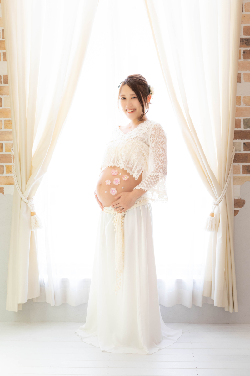 真っ白な衣装がお似合いです♪