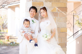 お子様と一緒に♪家族の大切なウエディング記念日