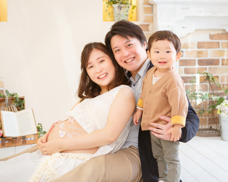 笑顔に包まれて幸せな時間☆マタニティ撮影♪