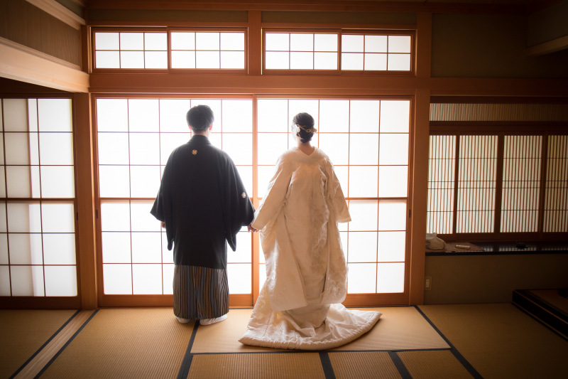 和風邸宅の和室