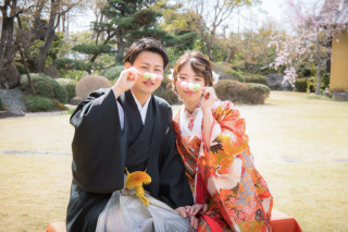 沢山の撮影小物で一生の想い出に残る和装ウエディング♪
