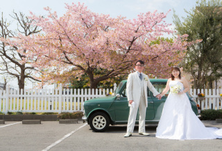 レトロで素敵な愛車と一緒に
