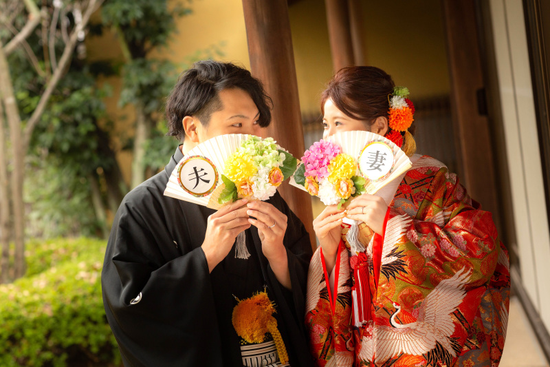 お2人の記念となるとっておきの和洋ウエディング撮影♪
