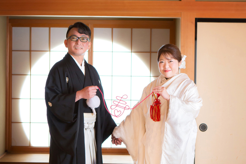 和室で小物を使って