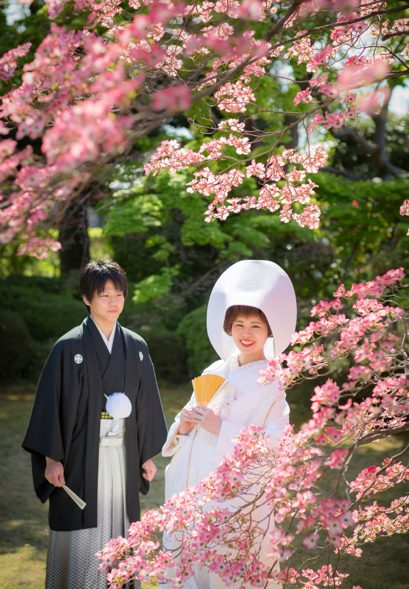 Wedding Garden アンジュール 四季彩の庭_庭園で撮影できる