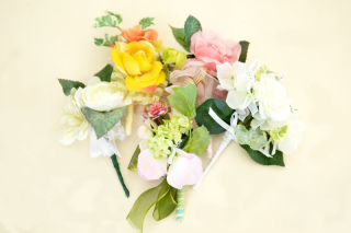 撮影用ブートニア