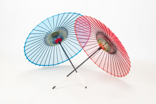 和傘(赤色・青色)