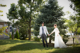 Wedding Garden アンジュール 四季彩の庭_洋装〜アンジュール洋館・ガーデン〜