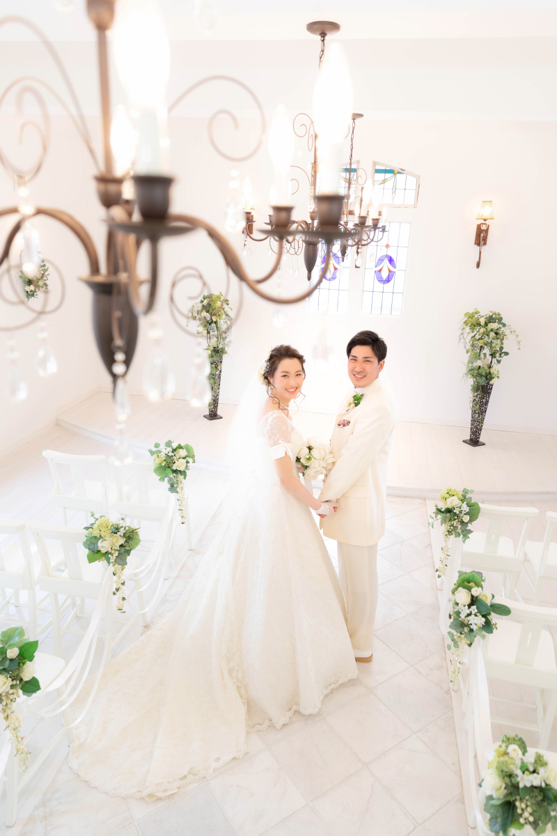 *真っ白なチャペル*