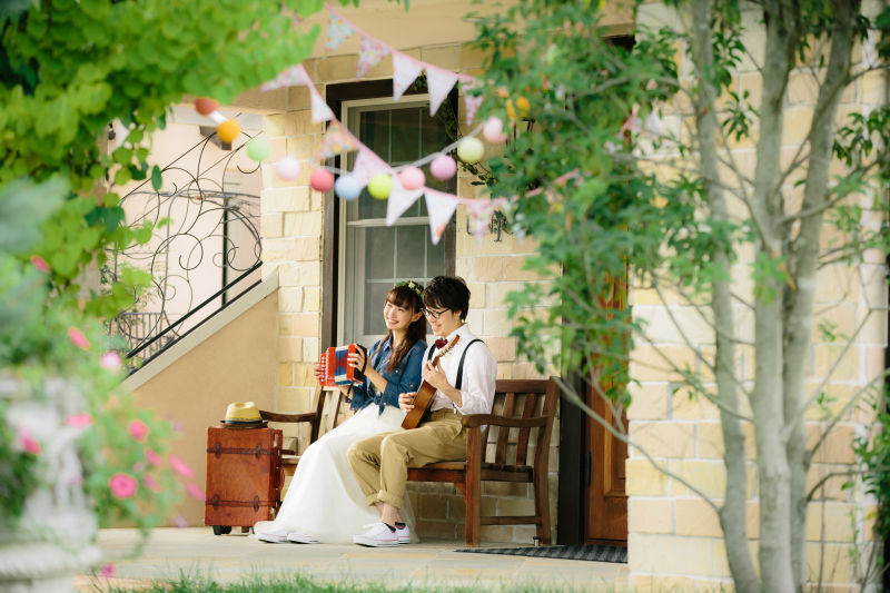 Wedding Garden アンジュール 四季彩の庭_ウェルカムボードを作れる