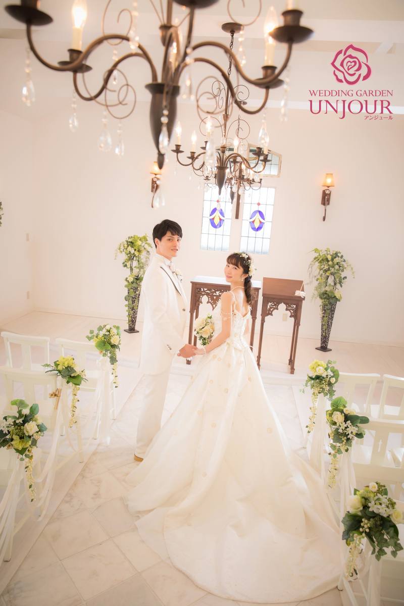 Wedding Garden アンジュール 四季彩の庭_チャペルで撮影できる