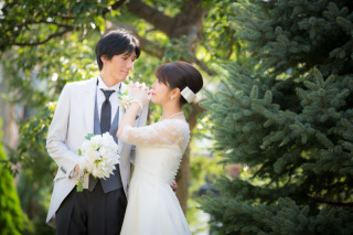 Wedding Garden アンジュール 四季彩の庭_洋装〜アンジュール洋館・ガーデン〜