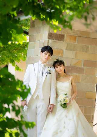 Wedding Garden アンジュール 四季彩の庭_洋装〜アンジュール洋館・ガーデン〜