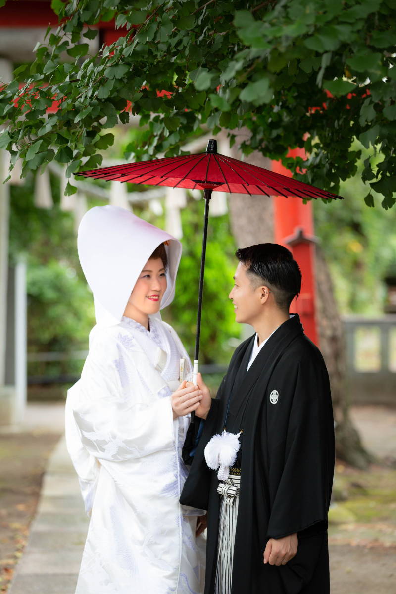 Wedding Garden アンジュール 四季彩の庭_神社・寺院で撮影できる