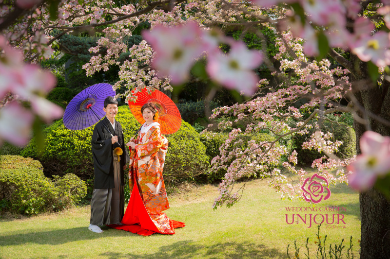 Wedding Garden アンジュール 四季彩の庭_庭園で撮影できる