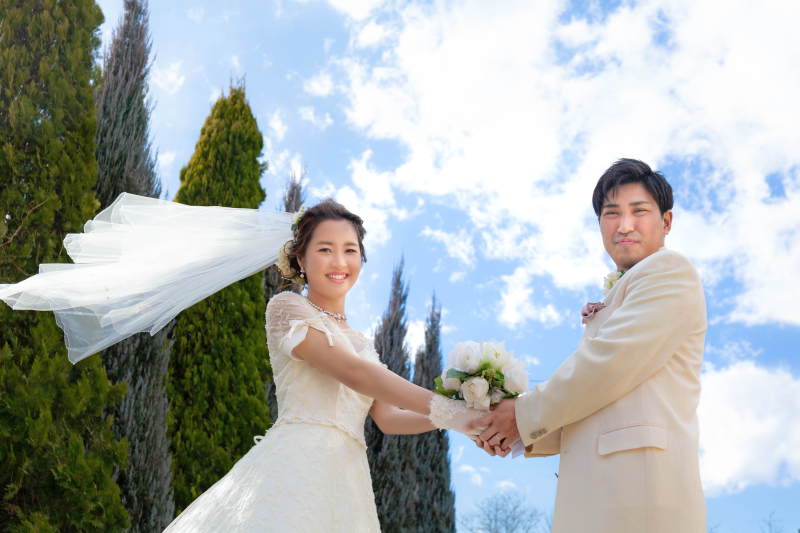 Wedding Garden アンジュール 四季彩の庭_ガーデンで撮影できる