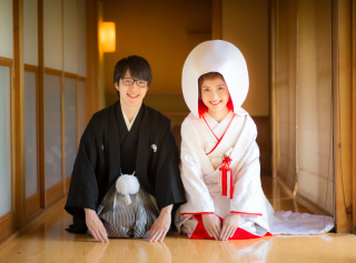 本格日本庭園で残す想い出♪