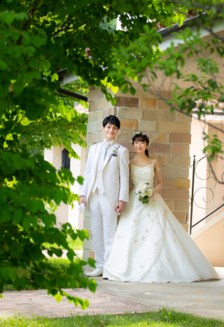 Wedding Garden アンジュール 四季彩の庭_洋装〜アンジュール洋館・ガーデン〜