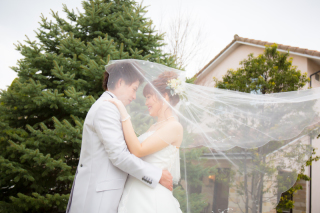 Wedding Garden アンジュール 四季彩の庭_洋装〜アンジュール洋館・ガーデン〜