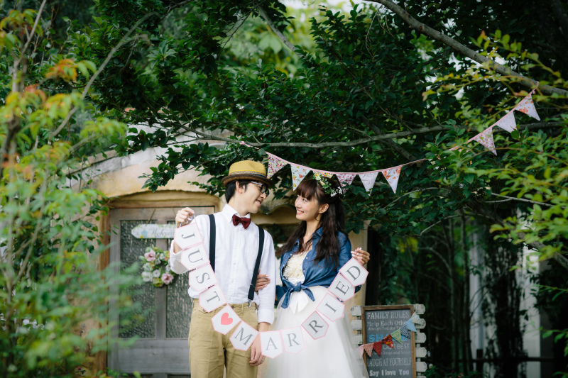 Wedding Garden アンジュール 四季彩の庭_ウェルカムボードを作れる