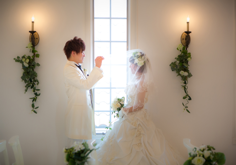 見つめ合って♪