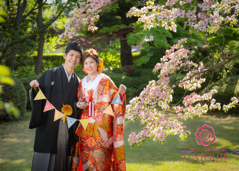 和装パーフェクトプラン◇新春の本格日本庭園&和室ロケーション【アルバム+ウェルカムボード+データ】