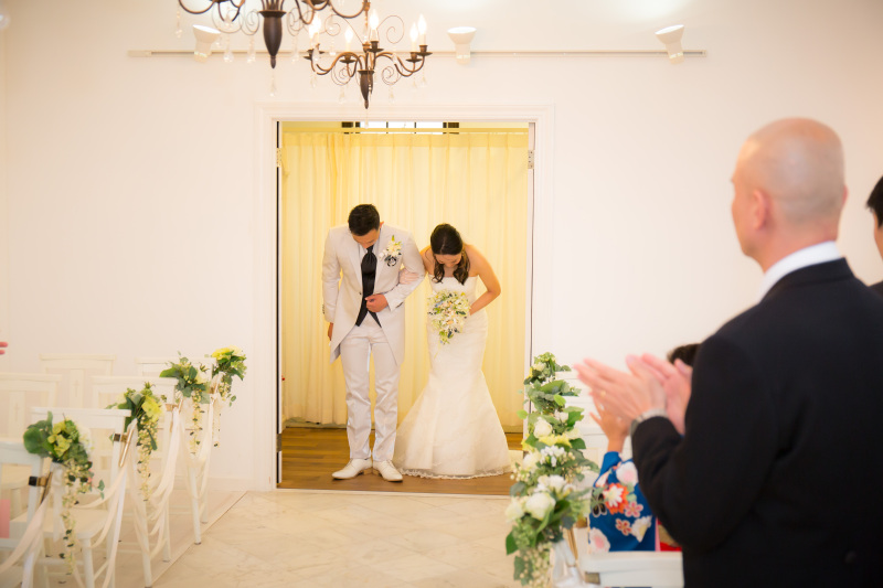 【チャペル挙式プラン】併設のチャペルで、牧師・オルガン演奏・聖歌隊付きの本格挙式!