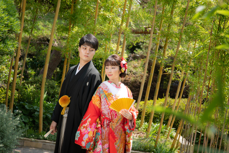 【四季を感じる本格日本庭園】和装+移動なしで撮れる本格日本庭園◇データ50カットプラン