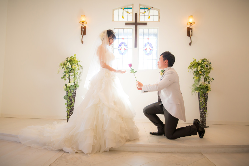 和装&ドレス♪2着フルパッケージプラン【新春の日本庭園+チャペル撮影も!】【アルバム+ウェルカムボード+データ】