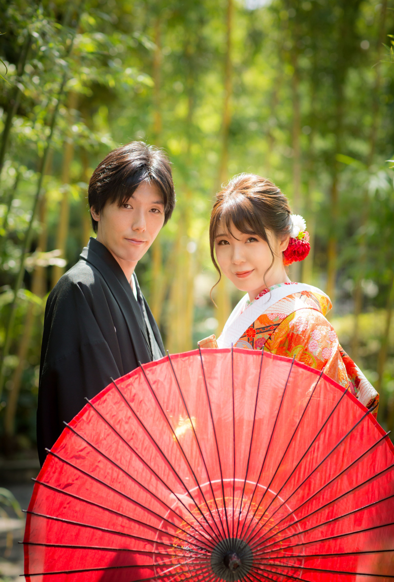 和装パーフェクトプラン◇新春の本格日本庭園&和室ロケーション【アルバム+ウェルカムボード+データ】