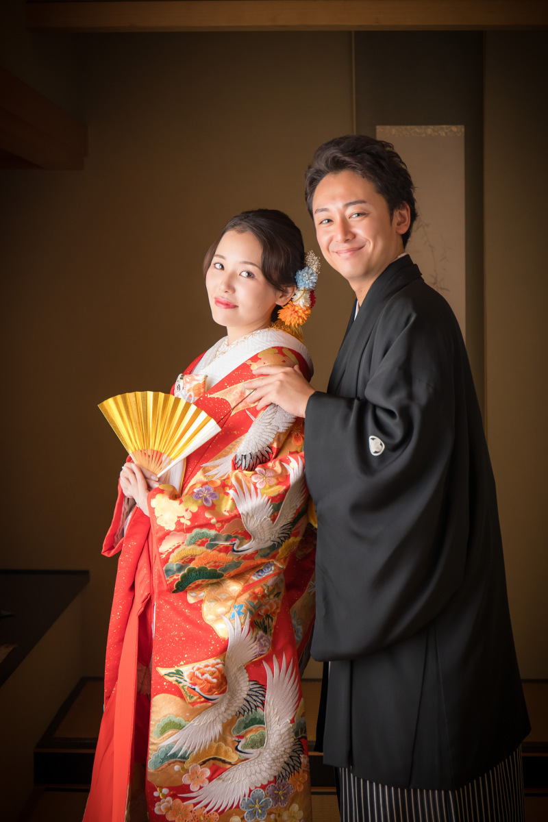 【色打掛+白無垢】和装2着アルバムプラン◇【本格日本庭園&和邸宅・和装2着】【アルバム+ボード+データ】