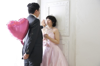 和装洋装と羊ちゃん