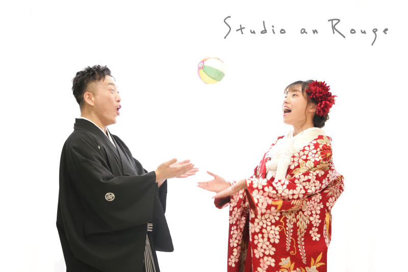 楽しそうに遊ぶお二人