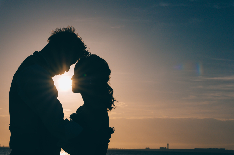 最後はシルエットショット！