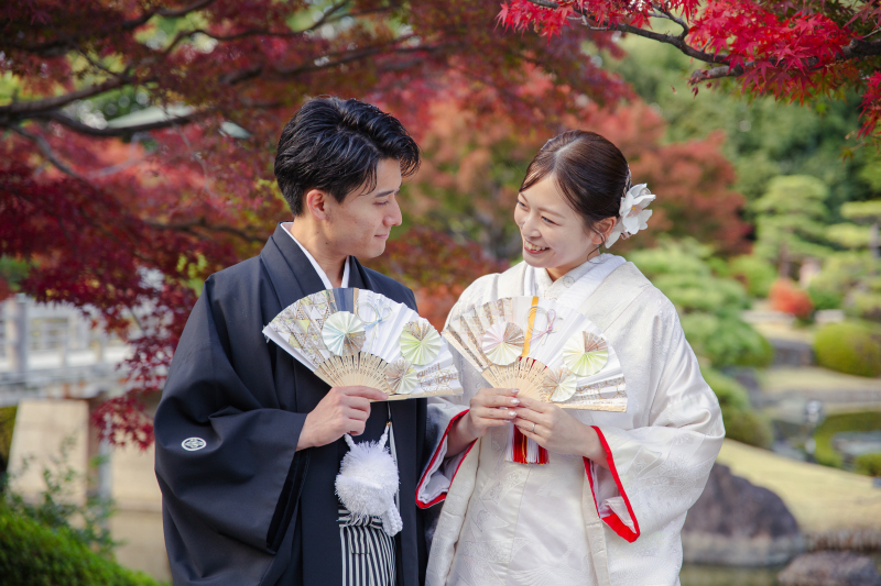 見つめ合いショット