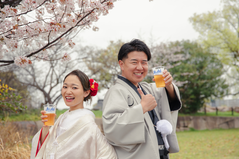 お花見気分で♪