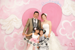 お子様との家族撮影