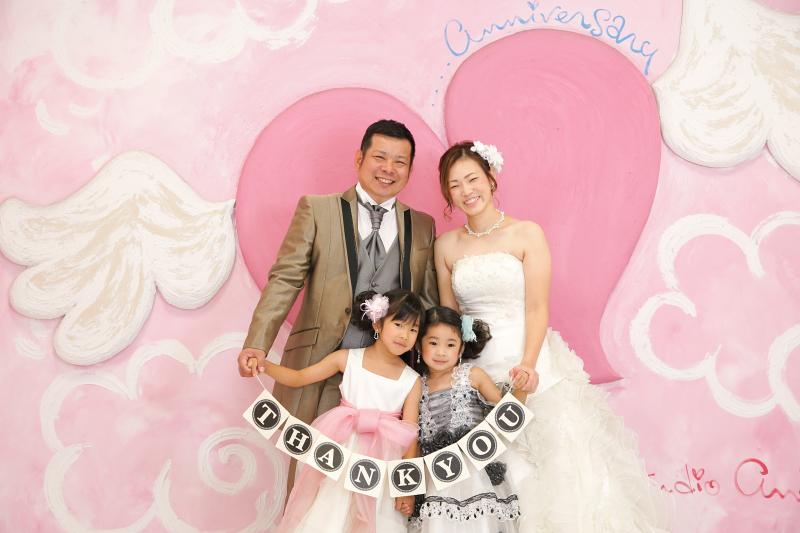 お子様との家族撮影