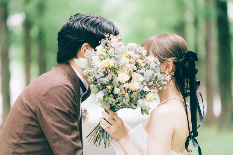 お顔隠しショットも・・