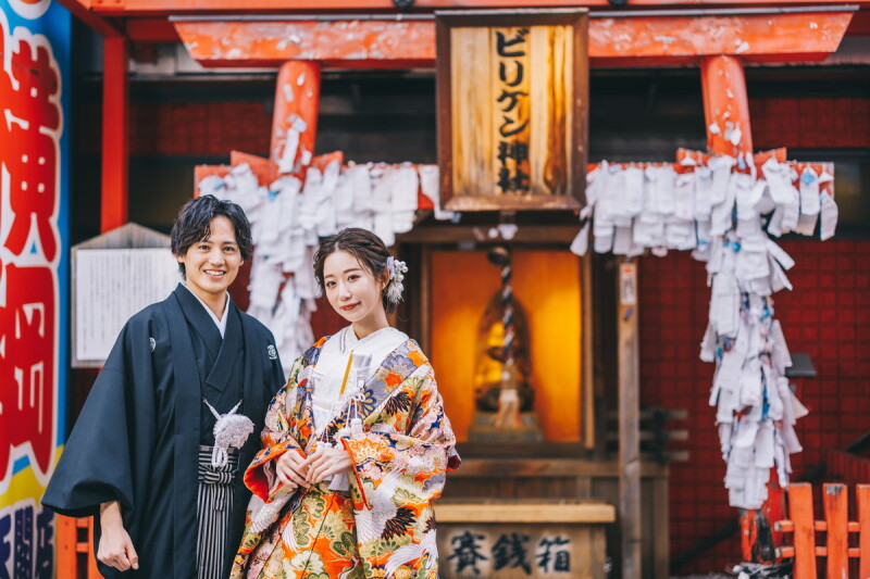 大阪名物『ビリケン神社』