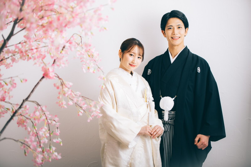 スタジオアンルージュなんばOCAT店_庭園で撮影できる