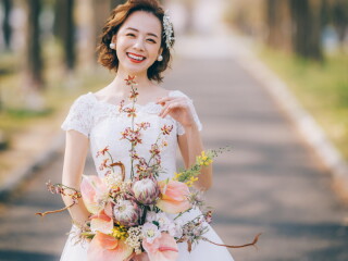 100着以上のウェディングドレスラインナップ